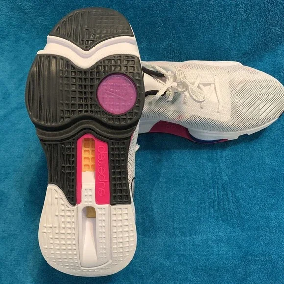 Nike Air Zoom Superrep 3 White Black Photo Blue DC9115-109 Men’s Size 7 - Picture 5 of 9